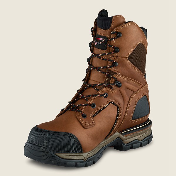 Red Wing Safety Boots Flexforce® - 8-Inch Waterproof Toe - Brune/Svart - Herre 4685-HTLPW